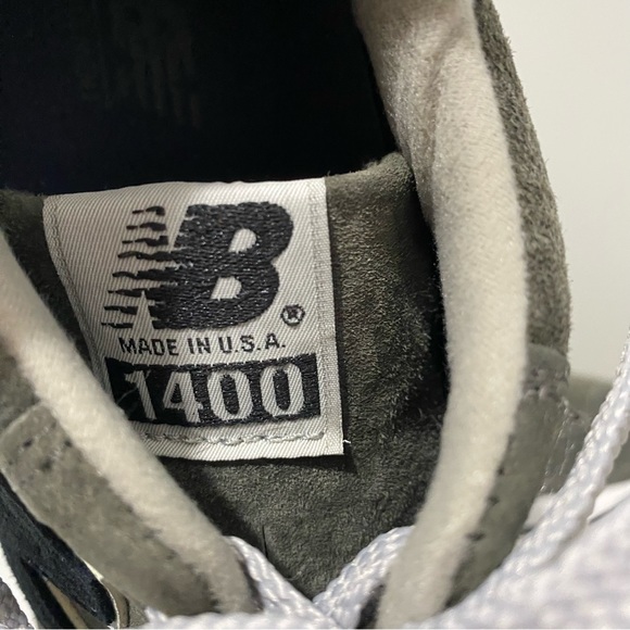 New Balance for J.Crew 1400 sneakers, military grey, men's size 7 US - Picture 7 of 12